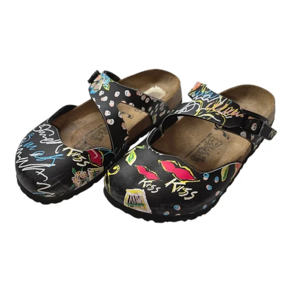 Birki's Birkenstock Kiss Mary Jane Slip-On Clogs Shoes Size 36 Womens 5 - 5.5 - Picture 1 of 7
